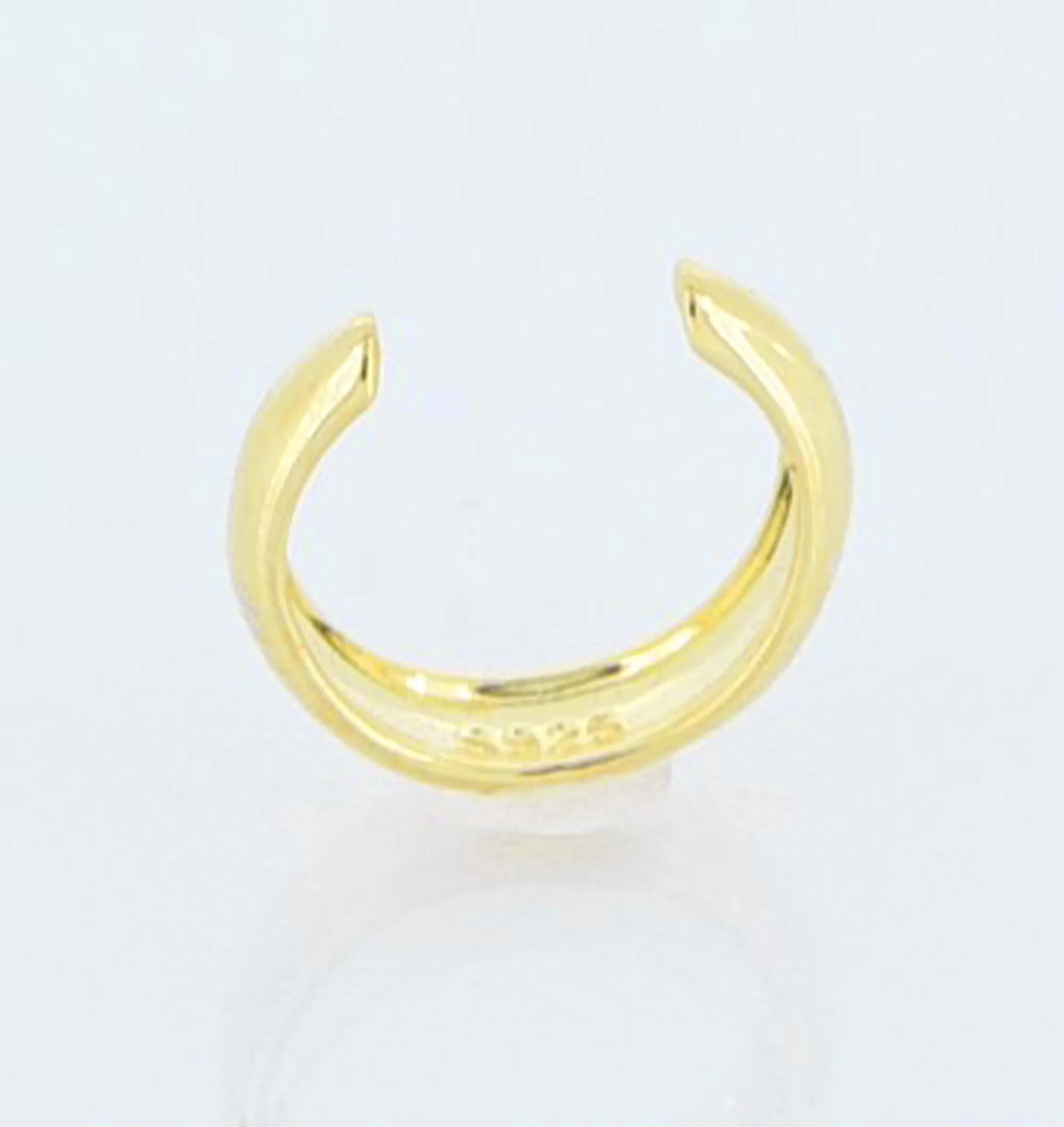 Thick Ear Cuff • Gold Ear Cuff No Piercing • Wide Ear Cuff • Earcuff •