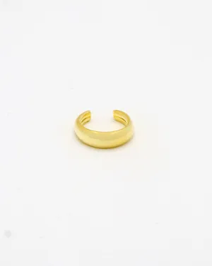 Thick Ear Cuff • Gold Ear Cuff No Piercing • Wide Ear Cuff • Earcuff •