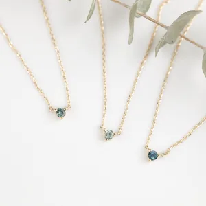 Three Prong Necklace Setting (Round 3-4mm)