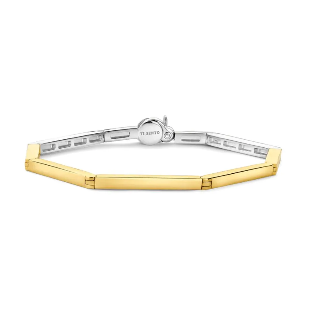TI SENTO Bracelet, Yellow Gold-Plated Silver, 23079SY