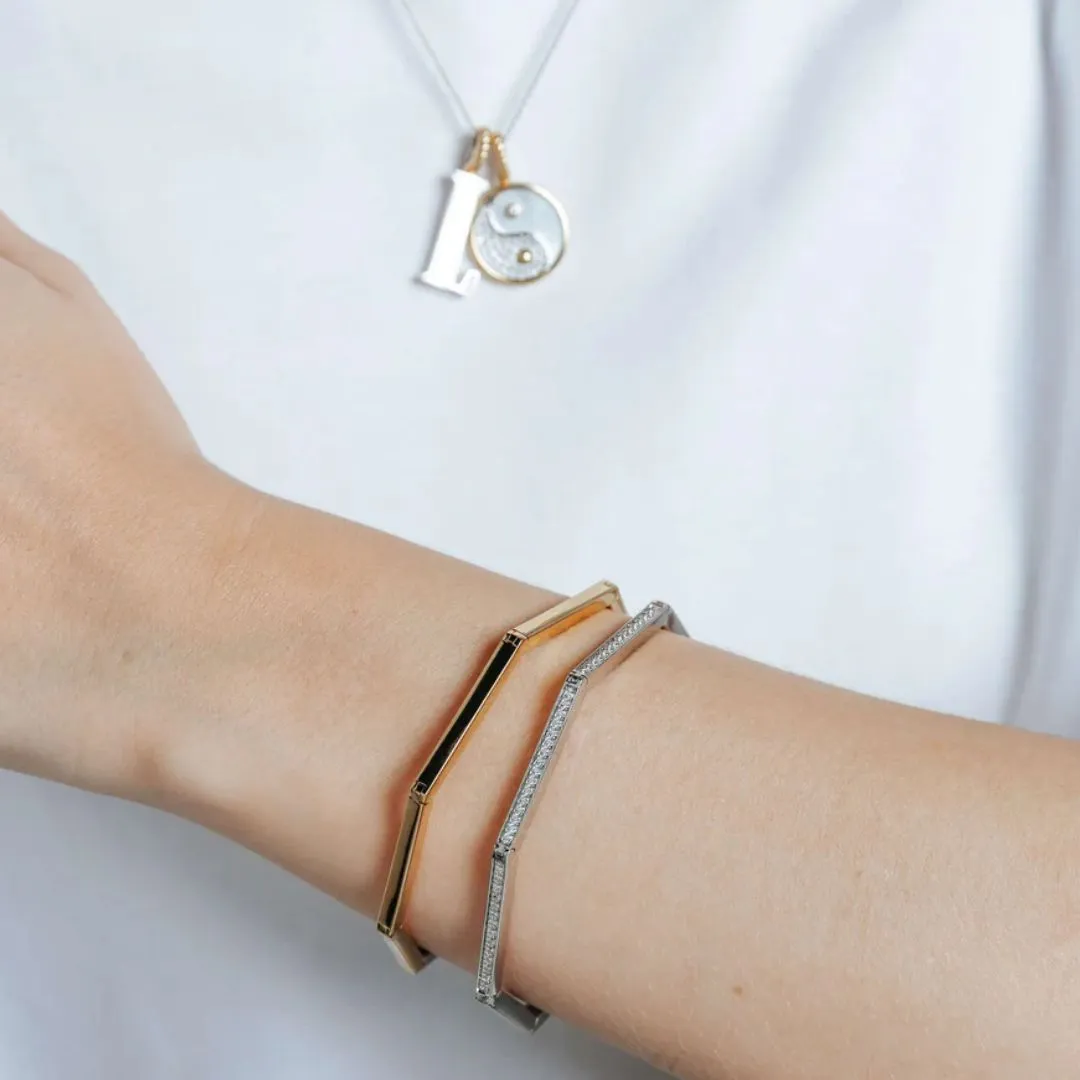 TI SENTO Bracelet, Yellow Gold-Plated Silver, 23079SY