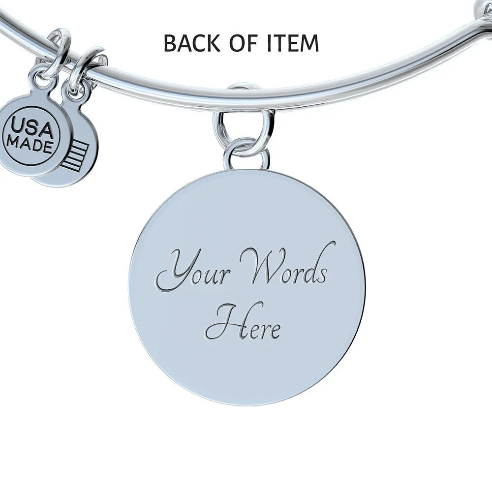 To my bridesmaid bracelet thank you