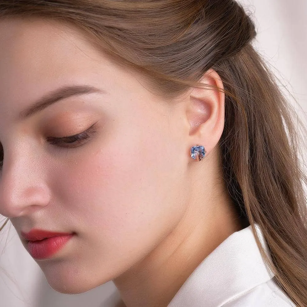 Tourmaline Emerald Gemstone Earrings