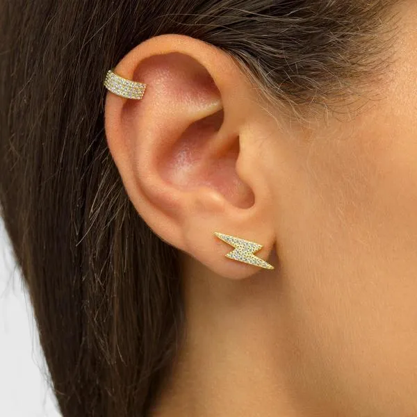 Triple Pavé Ear Cuff