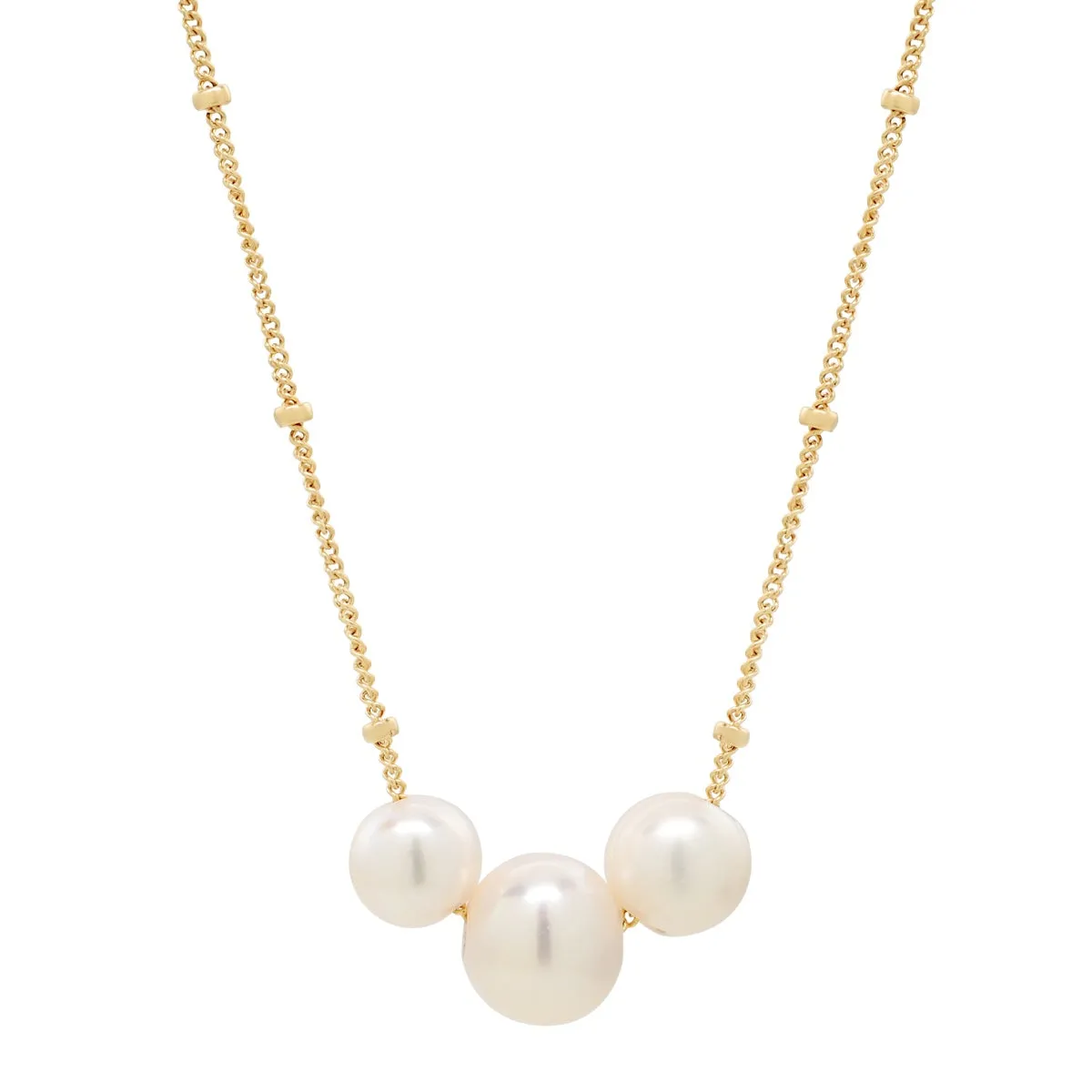 Triple Pearl Necklace