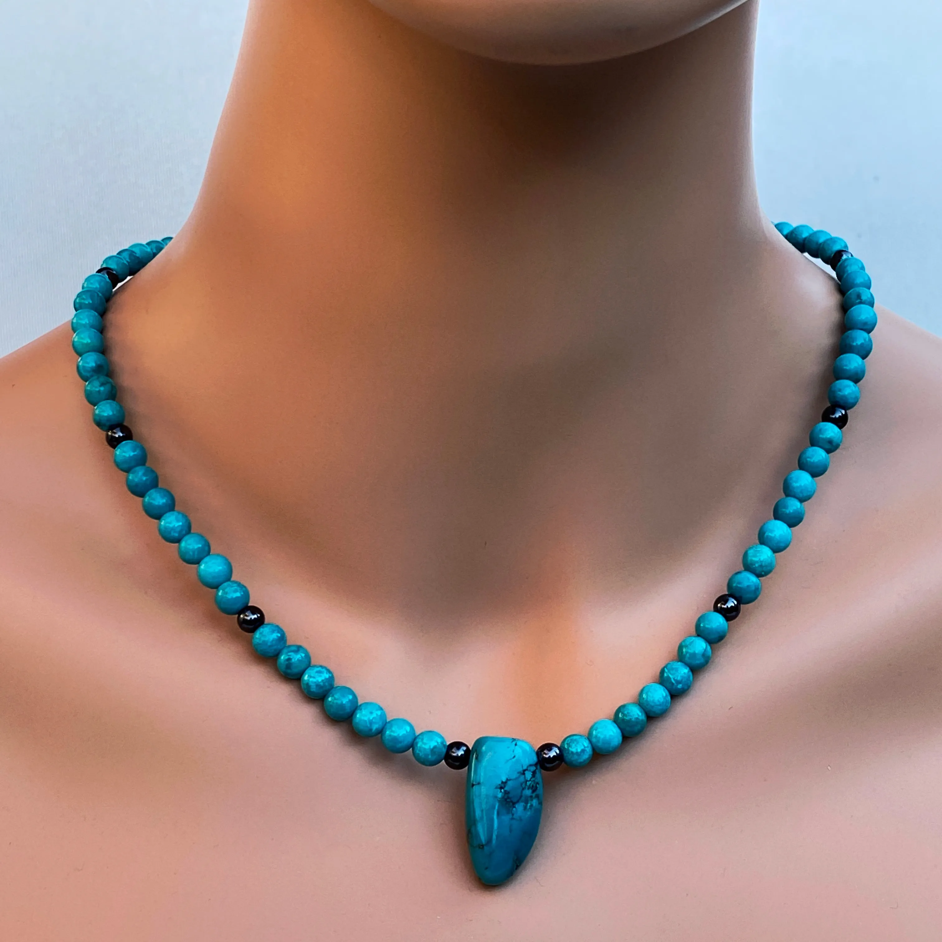 Turquoise gemstone Necklace
