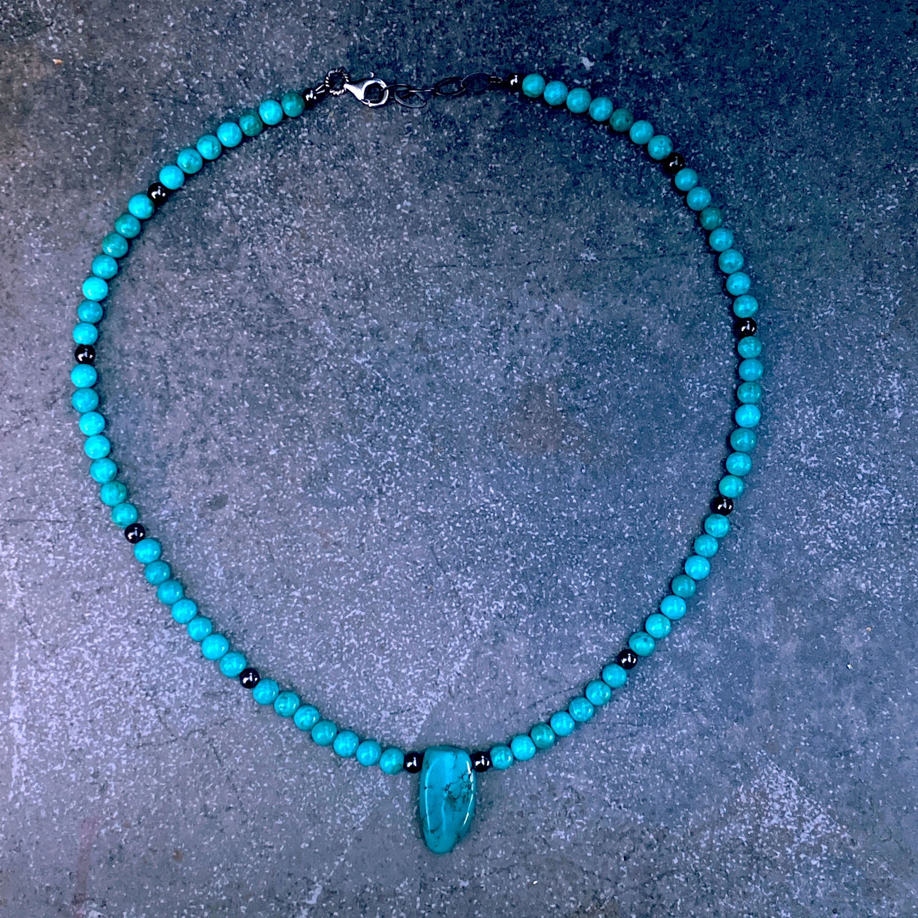 Turquoise gemstone Necklace