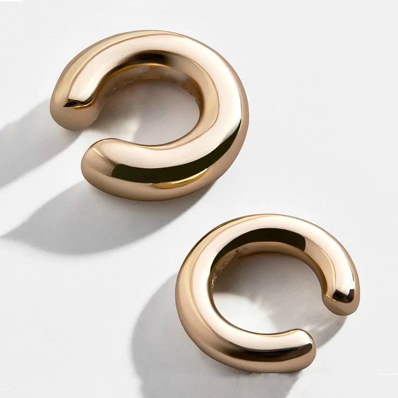 Two Hoop Ear Cuff Clip - 2 Colors