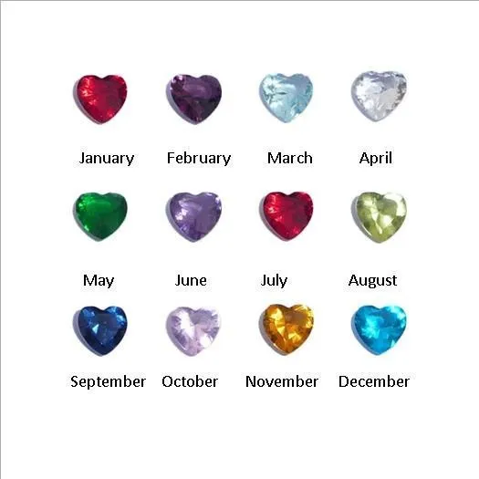 Two Name Heart Necklace