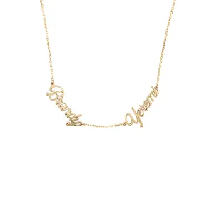 Two Names Necklace