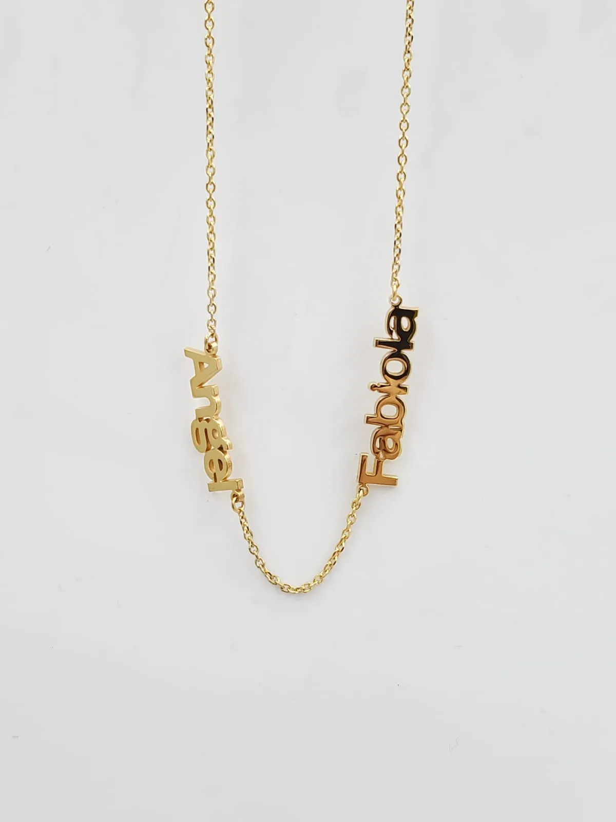 Two Names Necklace