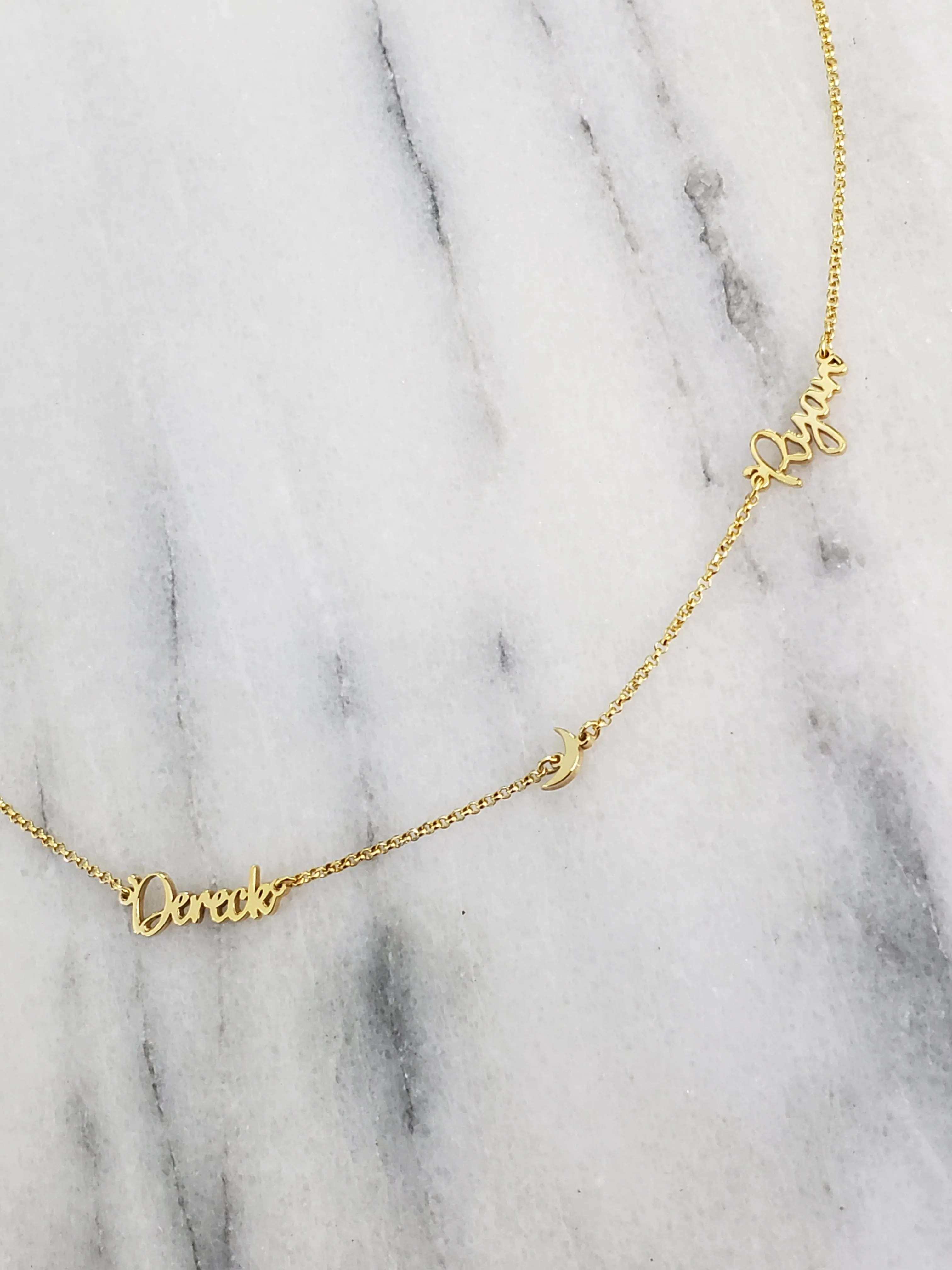 Two Names Necklace