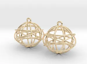 Unisphere Earrings (Metal)