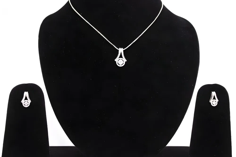Velvet Whisper Gemstone Pendant Set