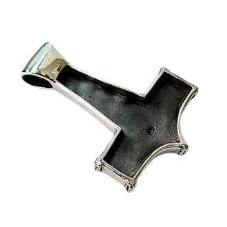 Viking Knot Thor's Hammer 925 Sterling Silver Pendant