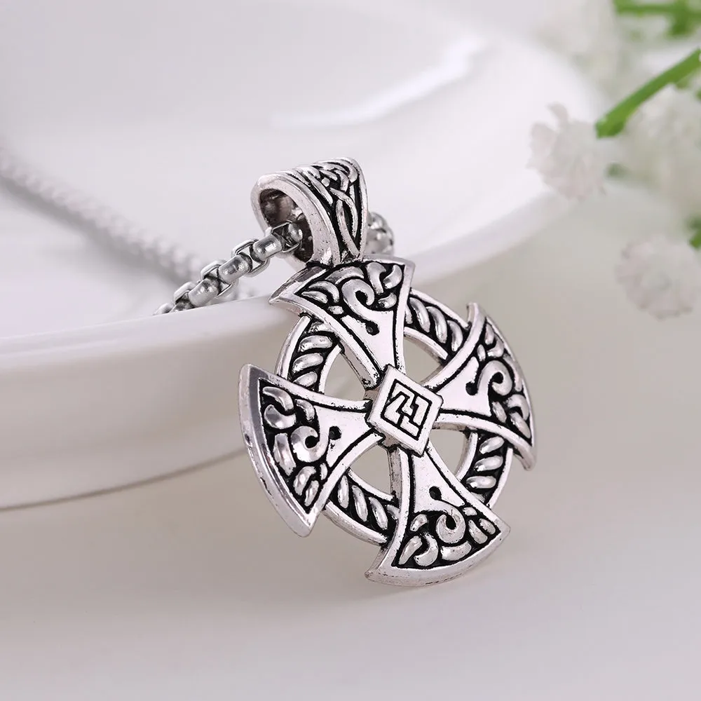 Viking Shield Pendant Necklace