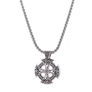 Viking Shield Pendant Necklace