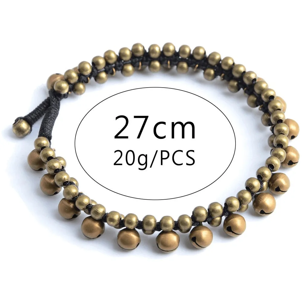 Vintage Brass Jingle Anklet