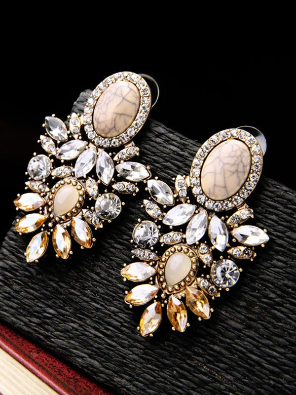 Vintage Multi-leaf Earrings