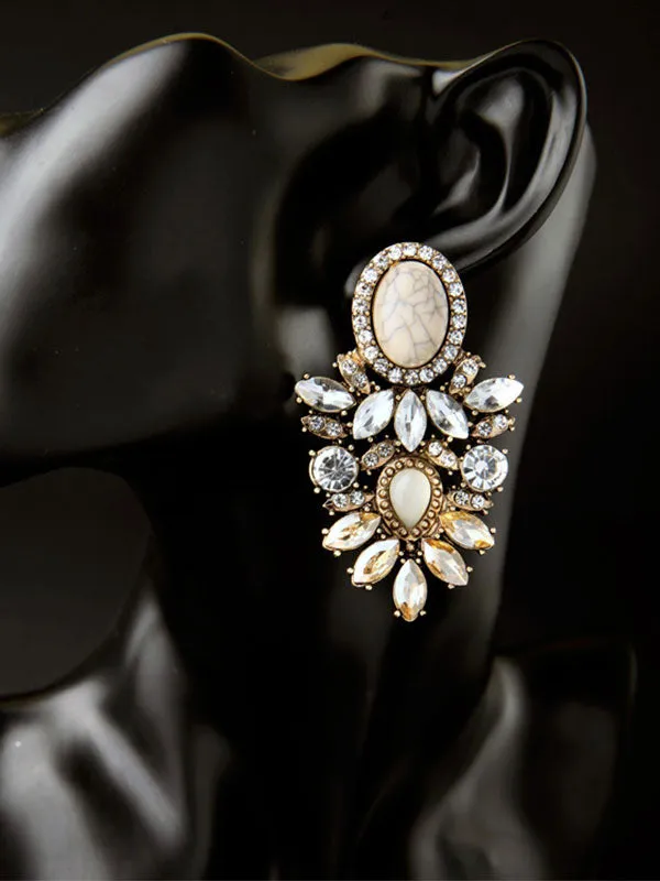 Vintage Multi-leaf Earrings