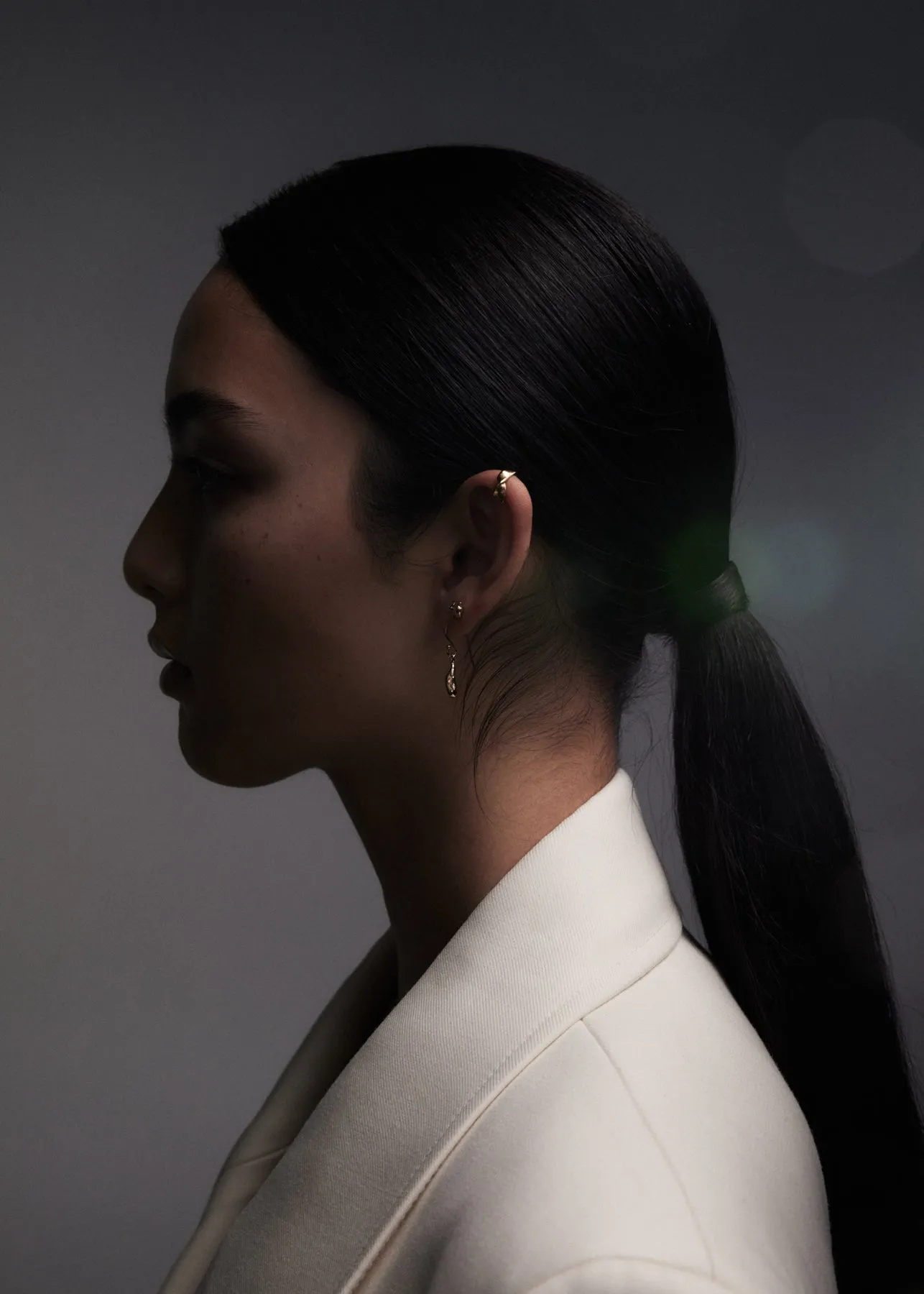 Wave Ear Cuff | Gold