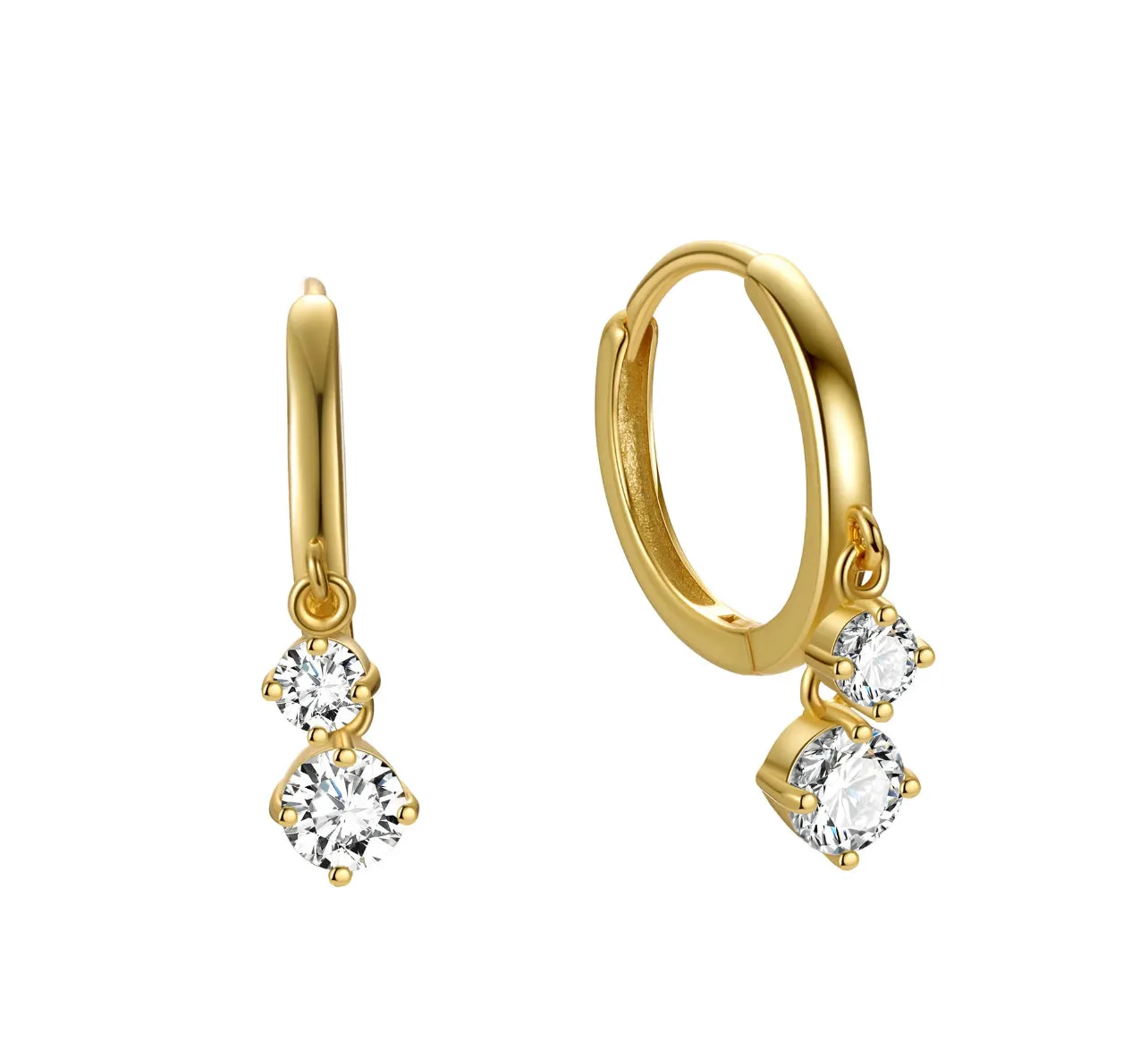 Willa Huggie Hoop Earrings