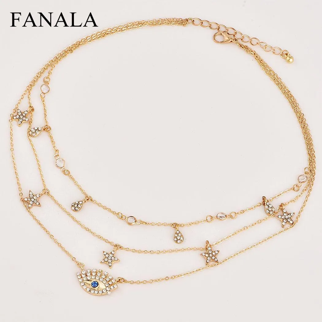 Women Fashion Multilayer Necklaces