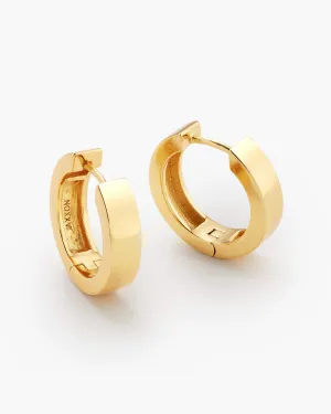 Women's Classic Hoop Earrings - Gold