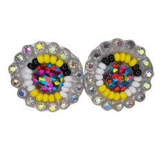 WR Small Gemstone Earrings