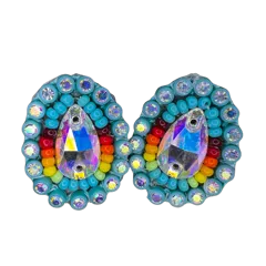 WR Small Gemstone Earrings