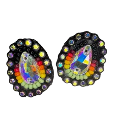 WR Small Gemstone Earrings