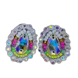 WR Small Gemstone Earrings