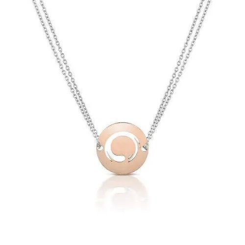 Zen Circle Necklace - Enso Pendant and Chain
