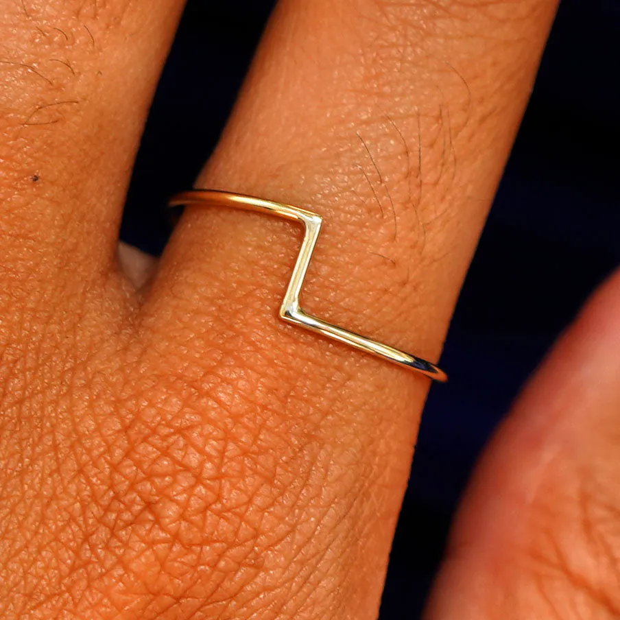 Zig Zag Ring