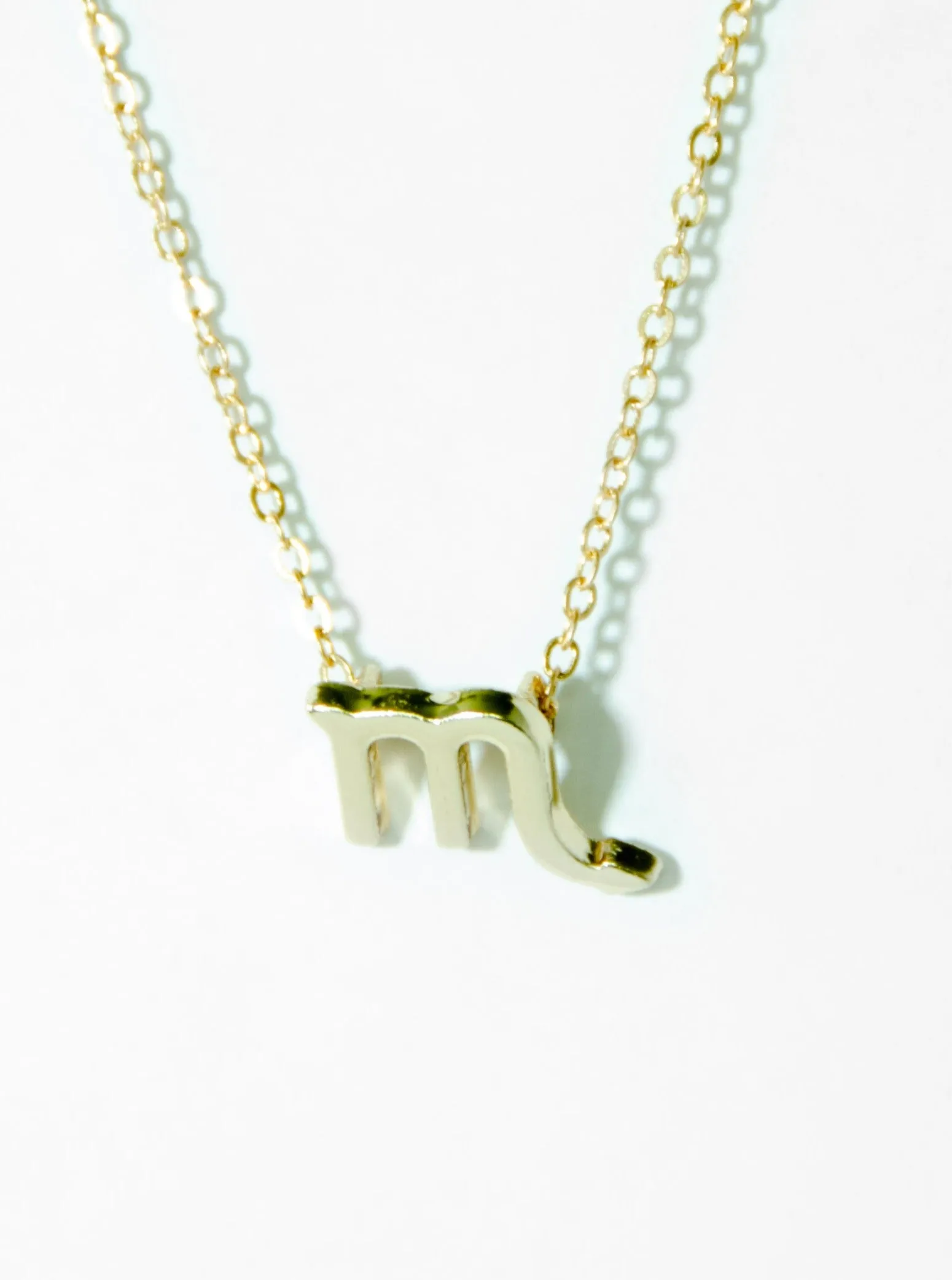 Zodiac Scorpio Astrological Necklace